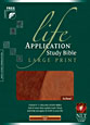 Life Application Study Bible NLT, Large Print, TuTone