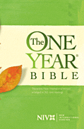 Cover: The One Year Bible NIV