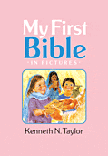 Cover: My First Bible In Pictures, baby pink