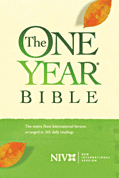 Cover: The One Year Bible Compact Edition NIV