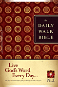 Cover: The Daily Walk Bible NLT