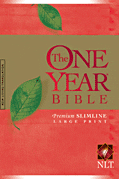 Cover: The One Year Bible Premium Slimline LP NLT