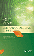 Cover: The One Year Chronological Bible NIV