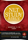 NLT Study Bible Genesis sampler cover