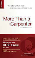Cover: More Than a Carpenter Personal Evangelism 6-pack
