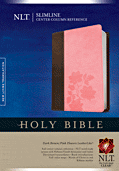 Slimline Center Column Reference Bible NLT, TuTone