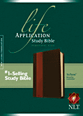 Life Application Study Bible NLT, Personal Size, TuTone