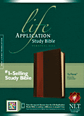 Cover: Life Application Study Bible NLT, Personal Size, TuTone