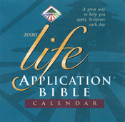 Life Application Bible 2000 Calendar
