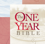 The One Year Bible 2002 Calendar