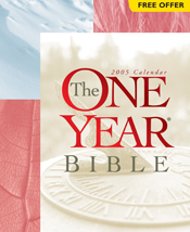The One Year Bible 2005 Calendar The One Year Bible 2005 Calendar