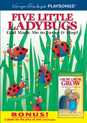 Five Little Ladybugs DVD Bonus Pack