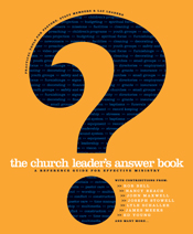 The Church Leader's Answer Book The Church Leader's Answer Book