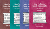 New Testament Greek Manuscripts: Gospel 4-Pack