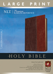 Premium Slimline Reference Bible NLT, LP, TuTone Premium Slimline Reference Bible NLT, LP, TuTone