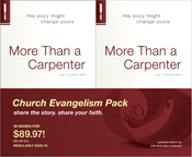 More Than a Carpenter Church Evangelism Pack 30-Pack