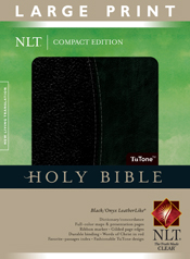 Compact Edition Bible NLT, Large Print, TuTone Compact Edition Bible NLT, Large Print, TuTone