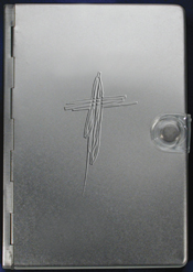 Biblia metal plata NTV Biblia metal plata NTV