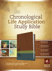Chronological Life Application Study Bible NLT, TuTone Chronological Life Application Study Bible NLT, TuTone