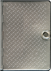 Metal Bible NLT: Metal Diamond Plate