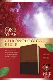 The One Year Chronological Bible NLT, TuTone