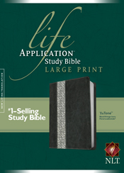 Life Application Study Bible NLT, Large Print TuTone