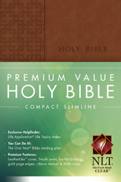 Premium Value Compact Slimline Bible NLT Premium Value Compact Slimline Bible NLT