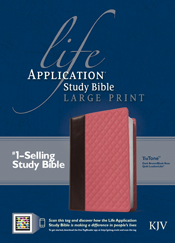 Life Application Study Bible KJV, Large Print, TuTone Life Application Study Bible KJV, Large Print, TuTone