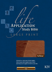 Life Application Study Bible KJV, Large Print TuTone Life Application Study Bible KJV, Large Print TuTone