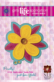 Girls Life Application Study Bible NLT, TuTone