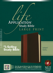 Life Application Study Bible NLT, Large Print, TuTone Life Application Study Bible NLT, Large Print, TuTone