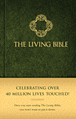Living Bible red-letter : Hardcover, Green