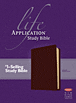 Life Application Study Bible NKJV : Bonded Leather, Burgundy
