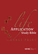 Life Application Study Bible NIV, Large Print : Hardcover