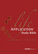 Life Application Study Bible NIV, Large Print : Hardcover, Indexed
