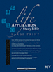 Life Application Study Bible KJV, Large Print : Bonded Leather, Indexed, Black