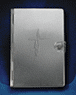 Metal Bible NLT: Silver Cross : Metal, Silver