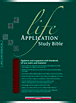 Life Application Study Bible NLT : Bonded Leather, Burgundy