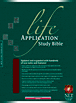 Life Application Study Bible NLT : Bonded Leather, Indexed, Burgundy