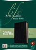 Life Application Study Bible NLT : Bonded Leather, Indexed, Black