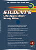 Student's Life Application Study Bible NLT : Bonded Leather, Navy
