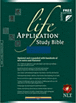 Life Application Study Bible NLT : LeatherLike, Navy
