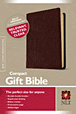 Compact Gift Bible NLT : Bonded Leather, Burgundy