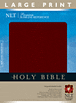 Premium Slimline Reference Bible NLT, LP : Bonded Leather, Burgundy