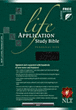 Life Application Study Bible NLT, Personal Size : Bonded Leather, Black