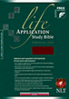 Life Application Study Bible NLT, Personal Size : Bonded Leather, Burgundy