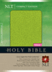 Compact Edition Bible NLT, TuTone : LeatherLike, Green Apple/Hot Pink