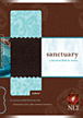 Sanctuary NLT, TuTone : Fabric/LeatherLike, Blue Floral/Espresso