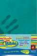 Hands-On Bible NLT : LeatherLike, Jade Planet