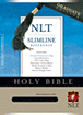 Slimline Reference Graduate Edition NLT : Bonded Leather, Black